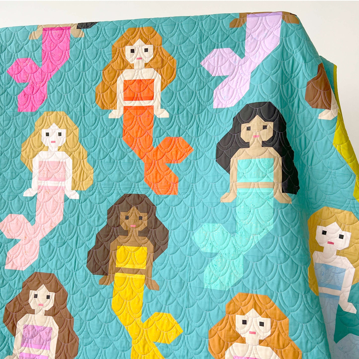 MERMAIDS - pdf quilt pattern