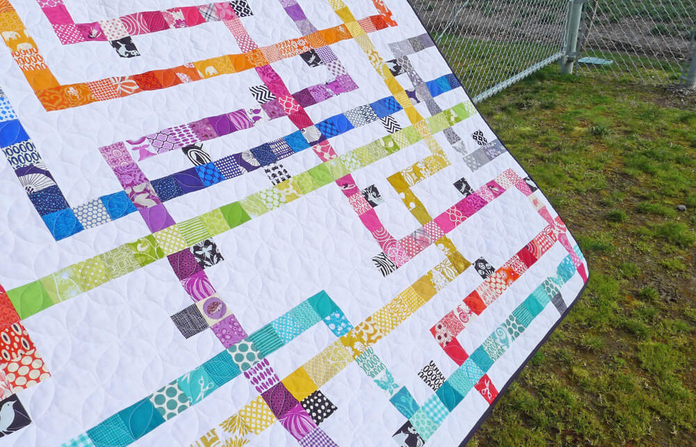 TOKYO SUBWAY MAP - PDF quilt pattern