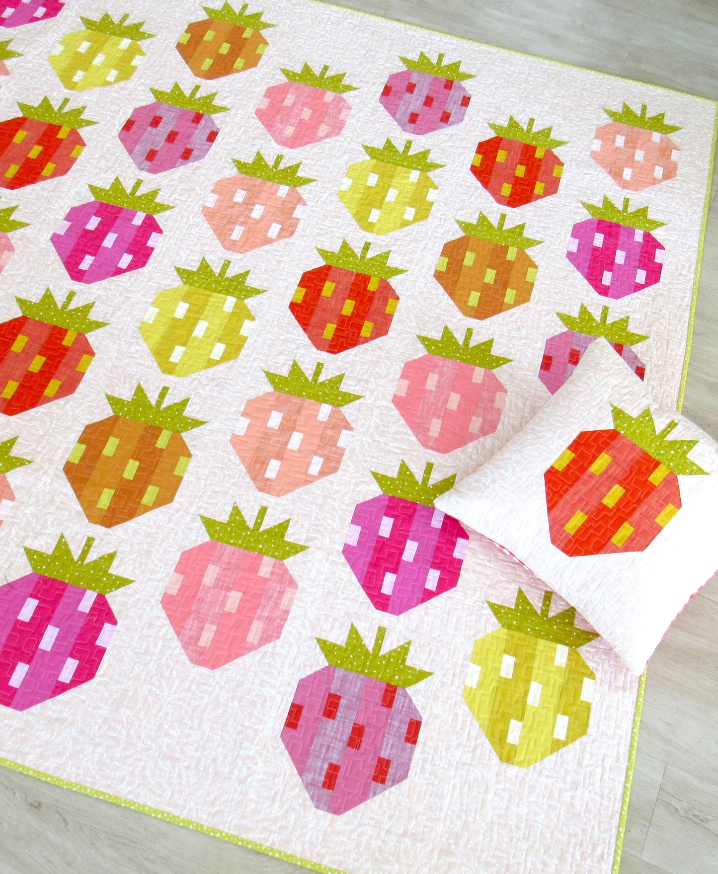 BERRY SEASON - PDF quilt and pillow pattern