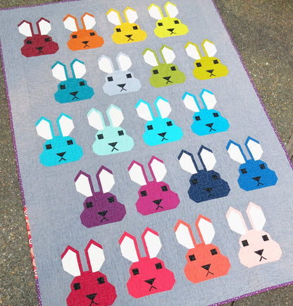 BUNNY - PDF quilt pattern