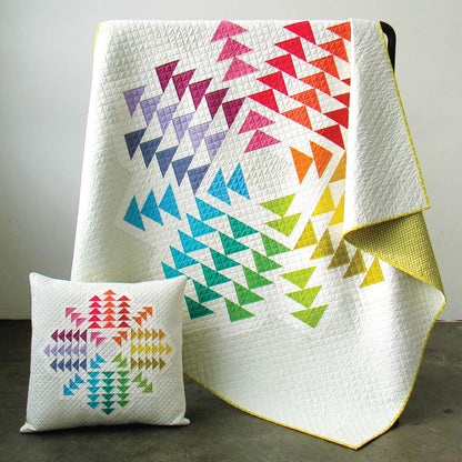 CRYSTAL CLUSTER - PDF quilt and pillow pattern