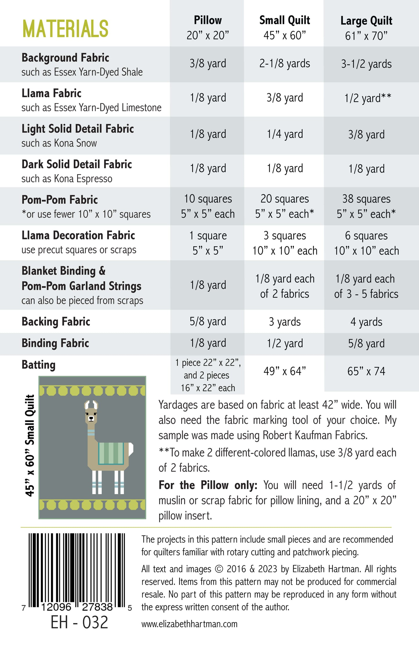 LLOYD & LOLA - PDF quilt pattern