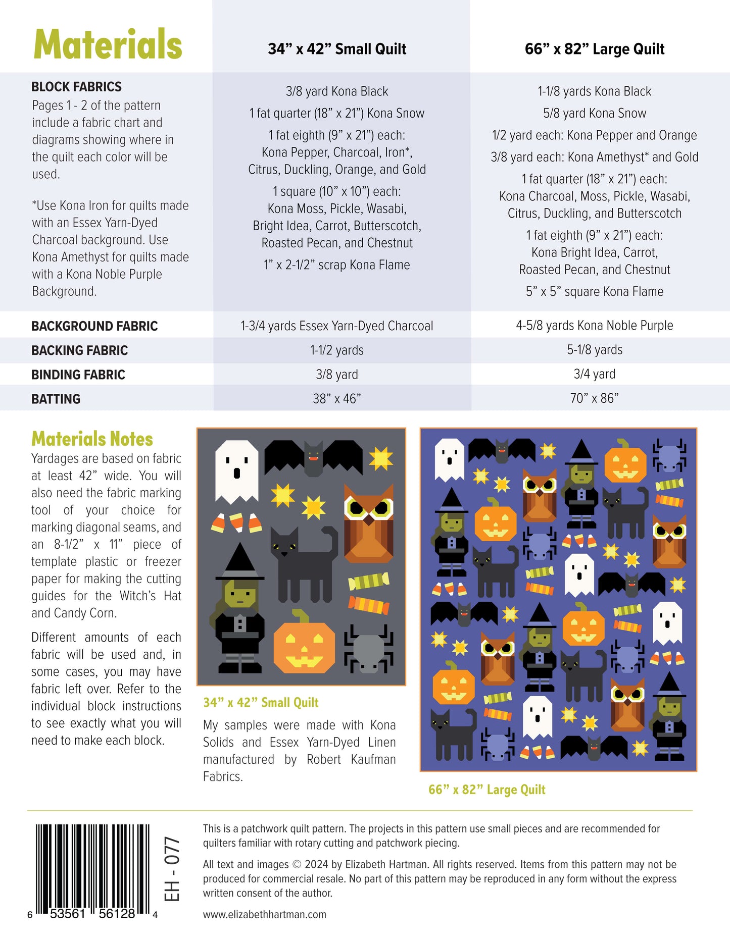 HAPPY HALLOWEEN - PDF quilt pattern