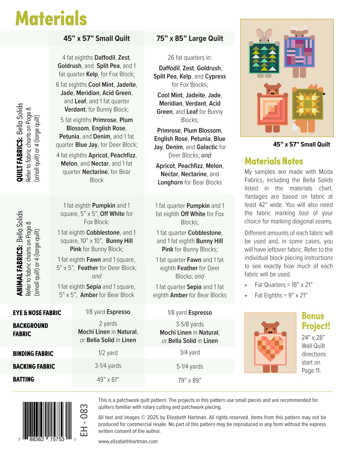 SHOW AND TELL pdf quilt pattern