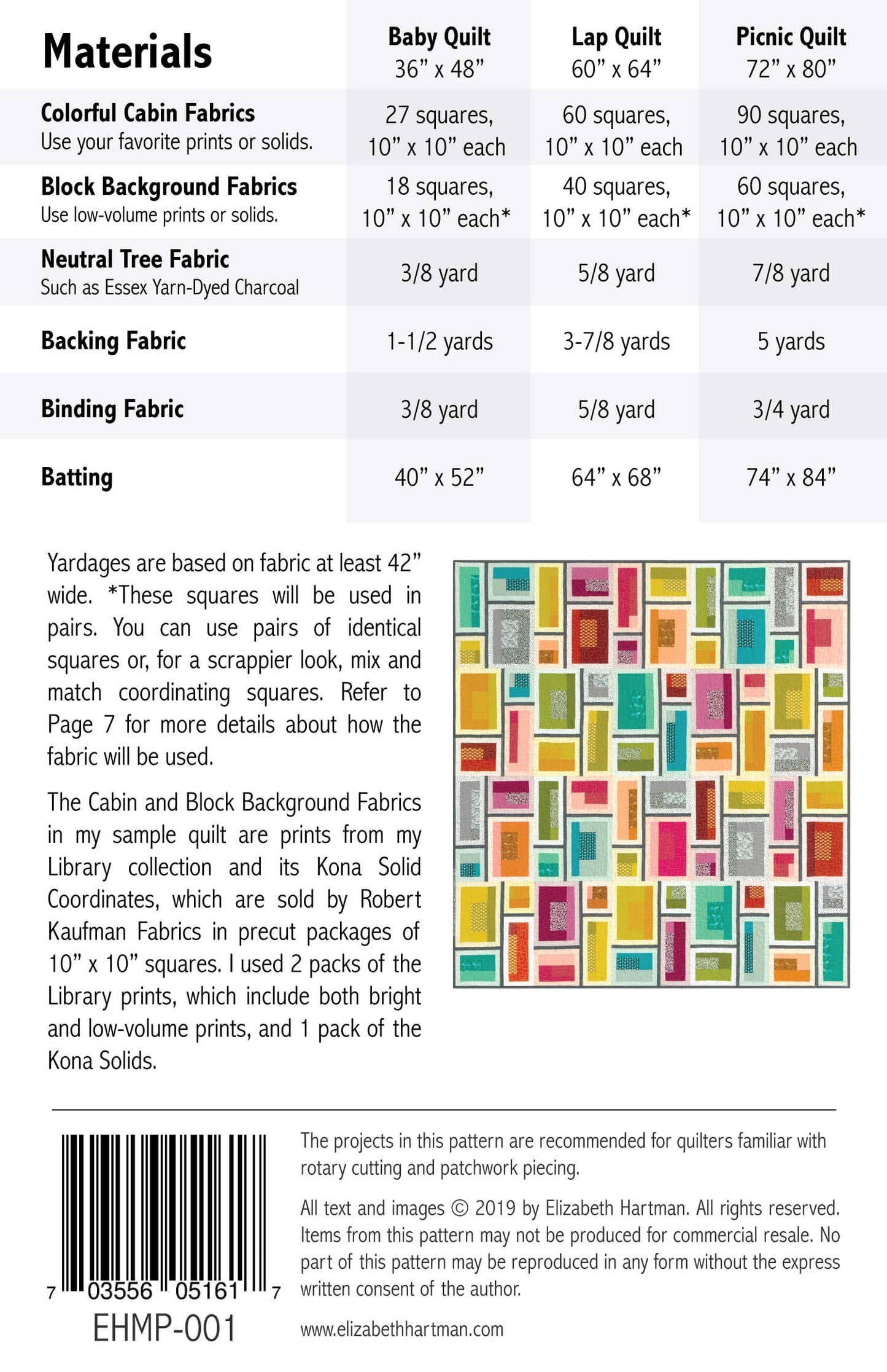 RAPID CITY - PDF quilt pattern