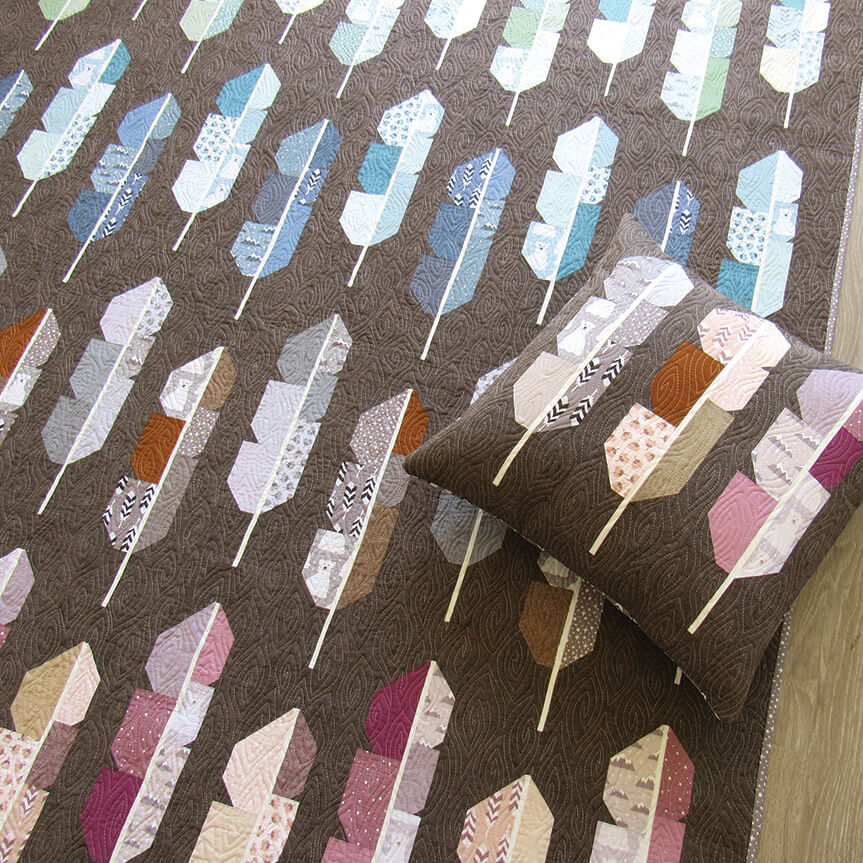 Arctic Feathers | Quilt Pattern | Information | Elizabeth Hartman arctic-feathers-quilt-pattern-information-elizabeth-hartman