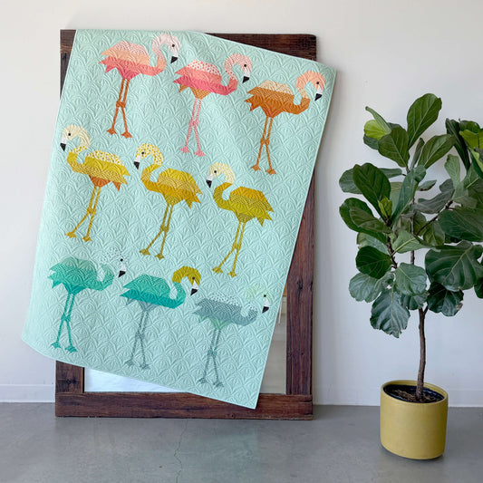 FLORENCE FLAMINGO - PDF quilt pattern
