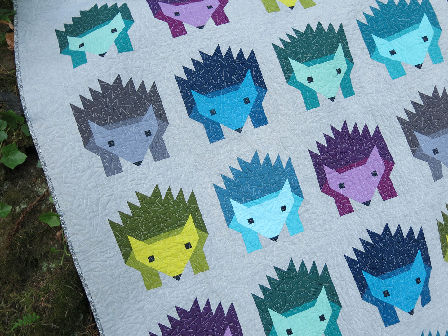 HAZEL HEDGEHOG - PDF quilt pattern