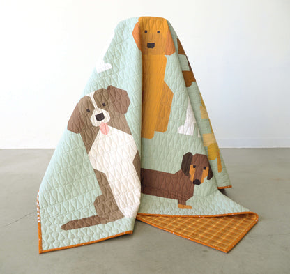 DOG PARK - PDF quilt pattern