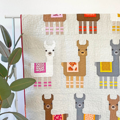 LITTLE LLAMAS - PDF quilt pattern