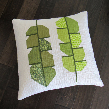 LEAFY - PDF quilt and pillow pattern