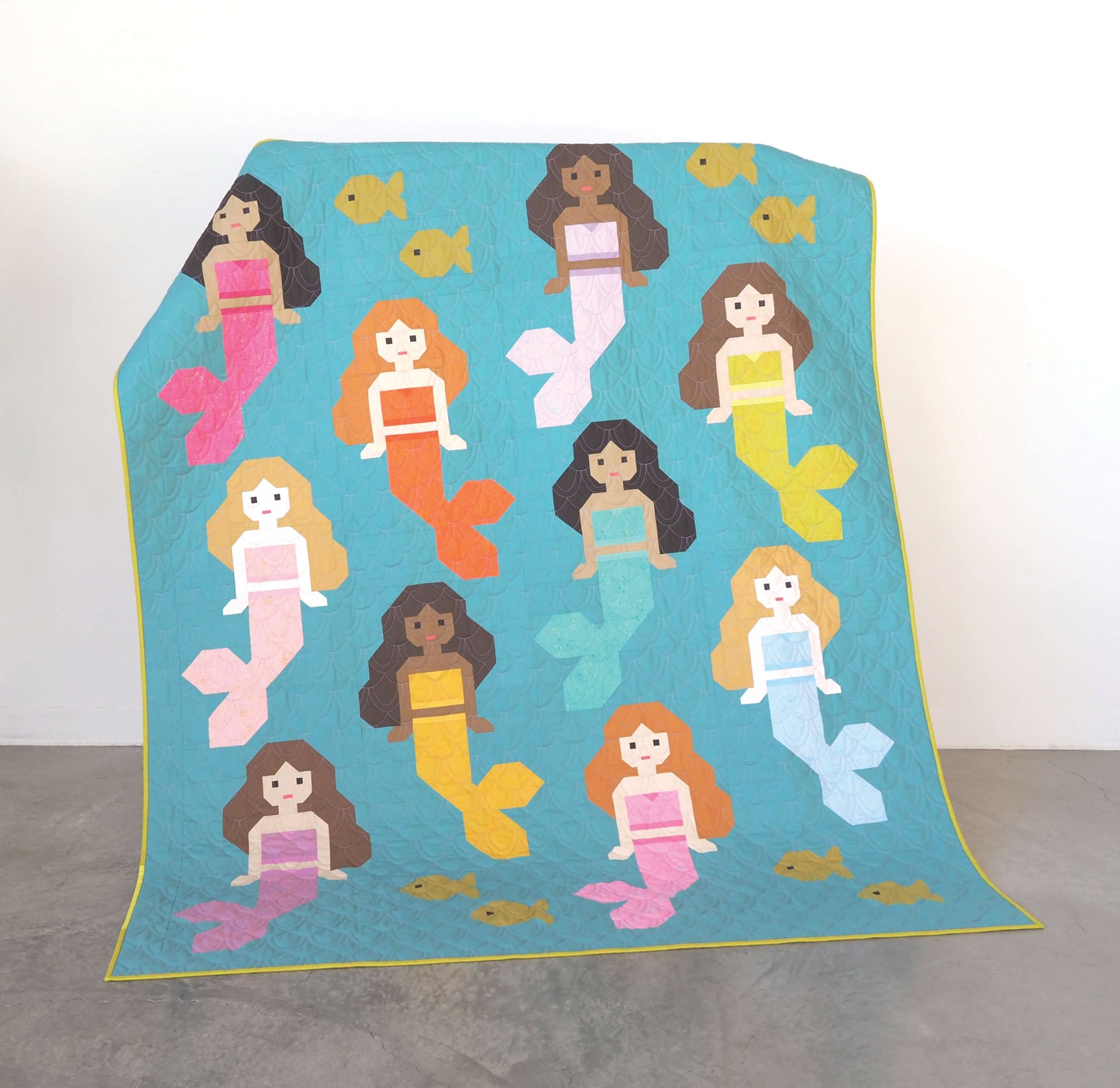 MERMAIDS - pdf quilt pattern