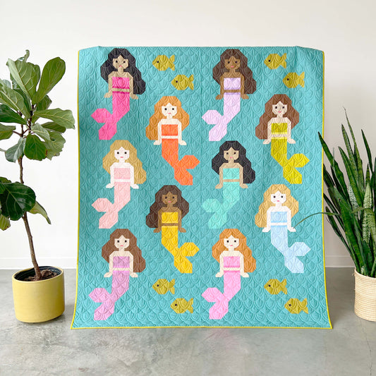 MERMAIDS - pdf quilt pattern