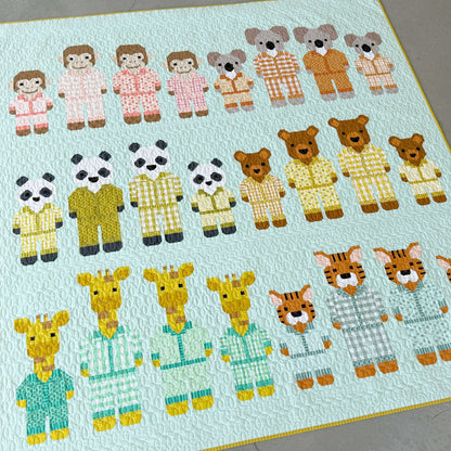 PAJAMA PARTY pdf quilt pattern