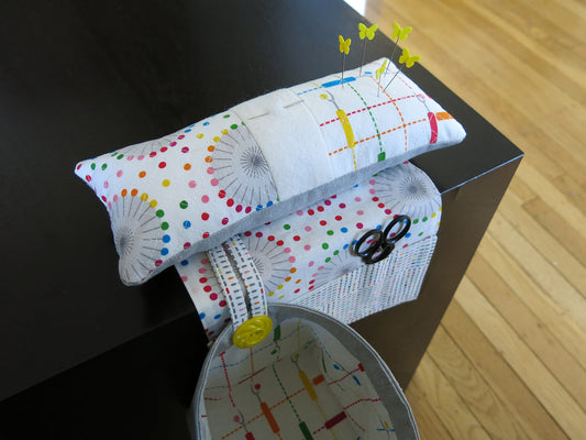 PINCUSHION ORGANIZER - PDF sewing pattern