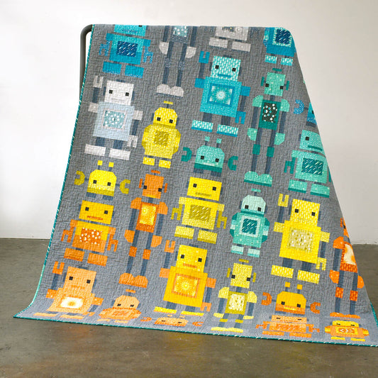 ROBOTS - PDF quilt pattern