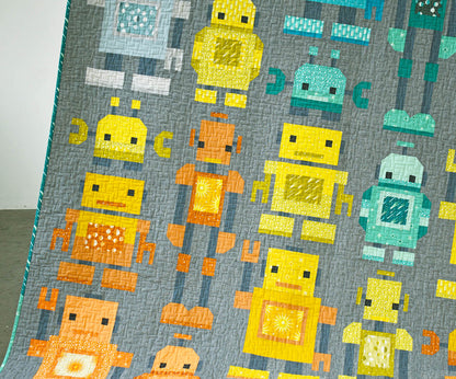 ROBOTS - PDF quilt pattern