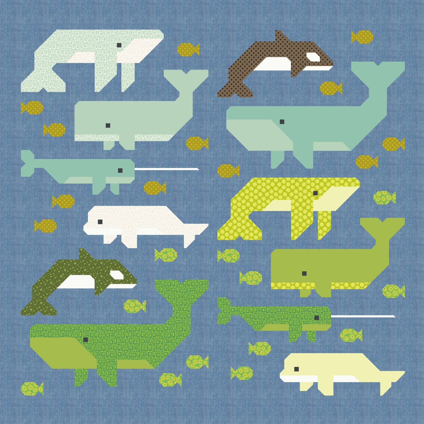 WHALE WATCHING pdf quilt pattern