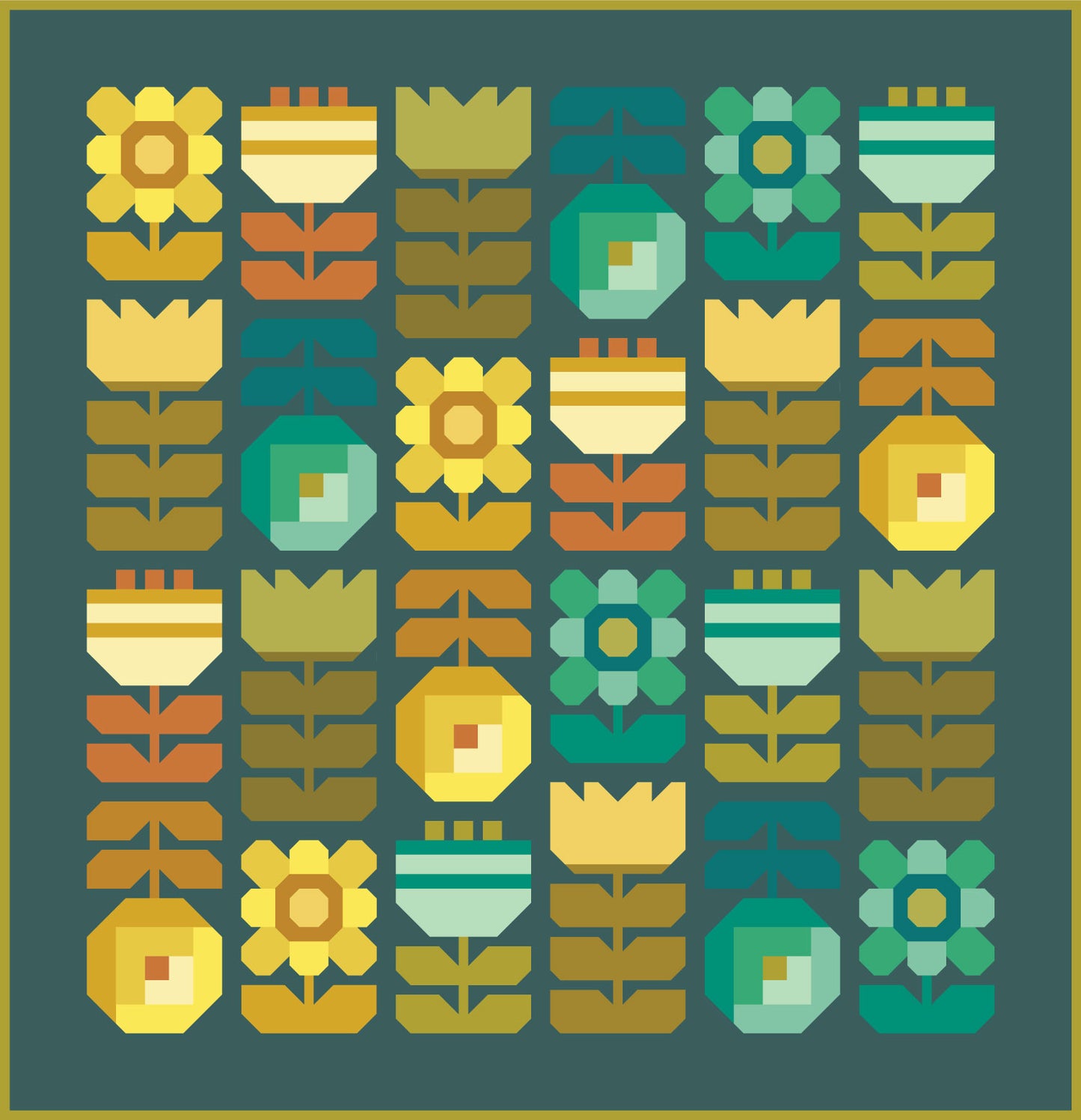 POSY pdf quilt pattern