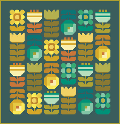 POSY pdf quilt pattern