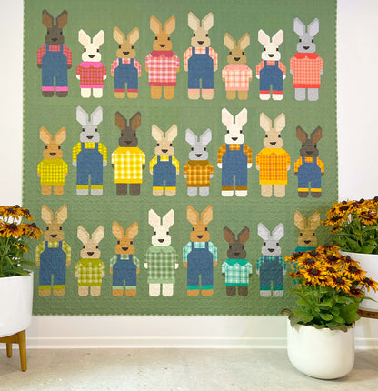 THE BUNNY BUNCH - PDF quilt pattern