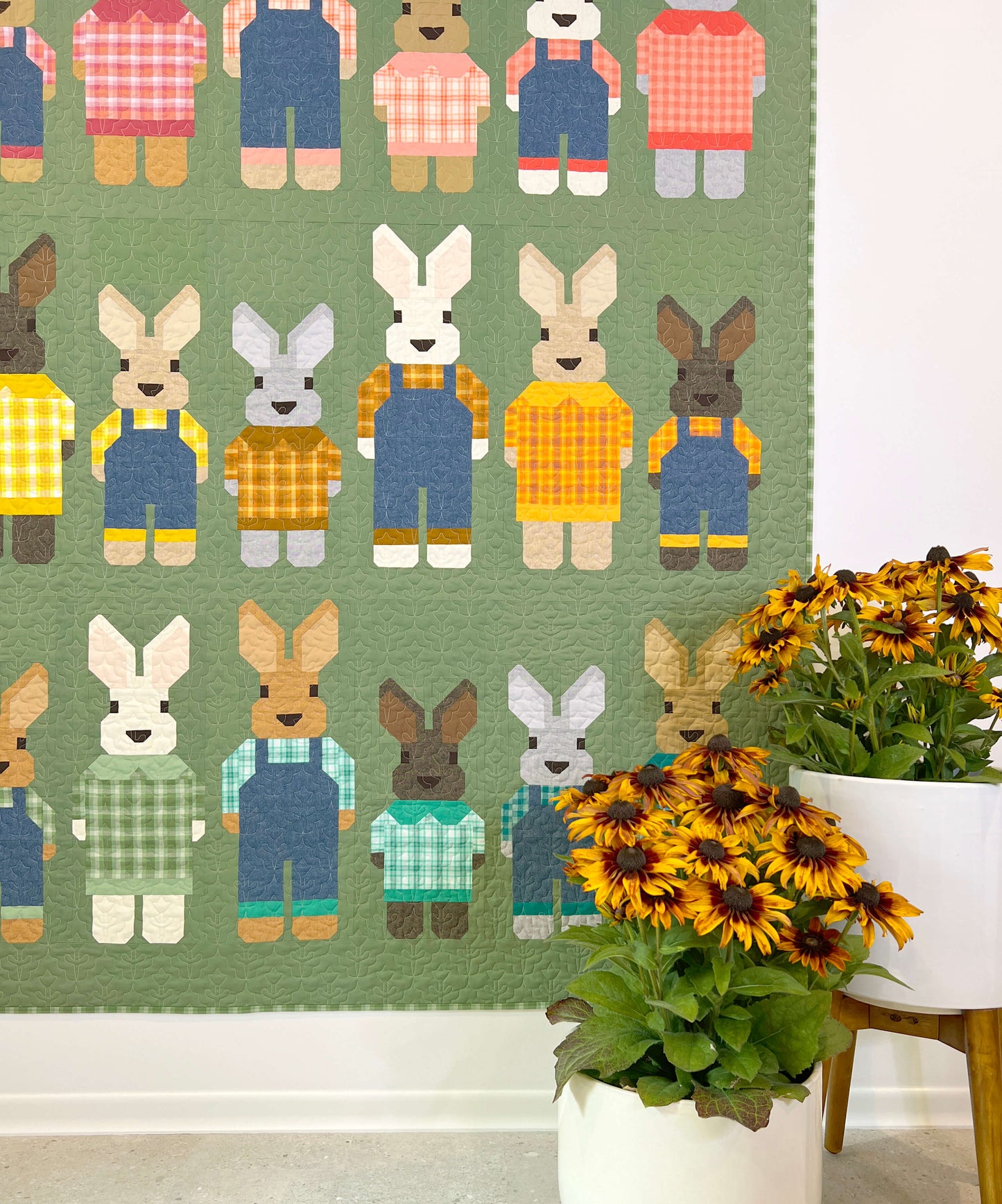 THE BUNNY BUNCH - PDF quilt pattern