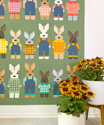 THE BUNNY BUNCH - PDF quilt pattern