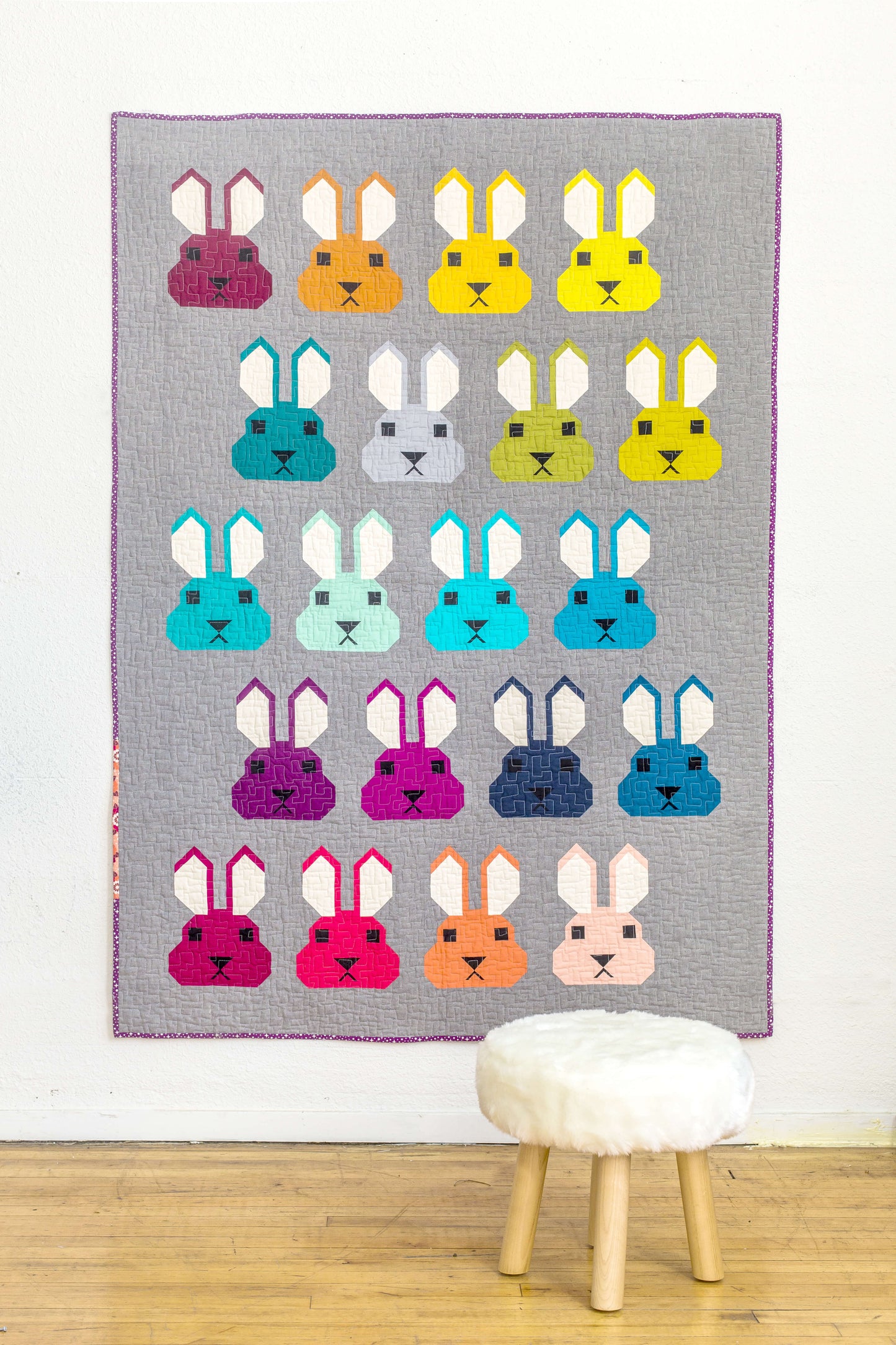 BUNNY - PDF quilt pattern