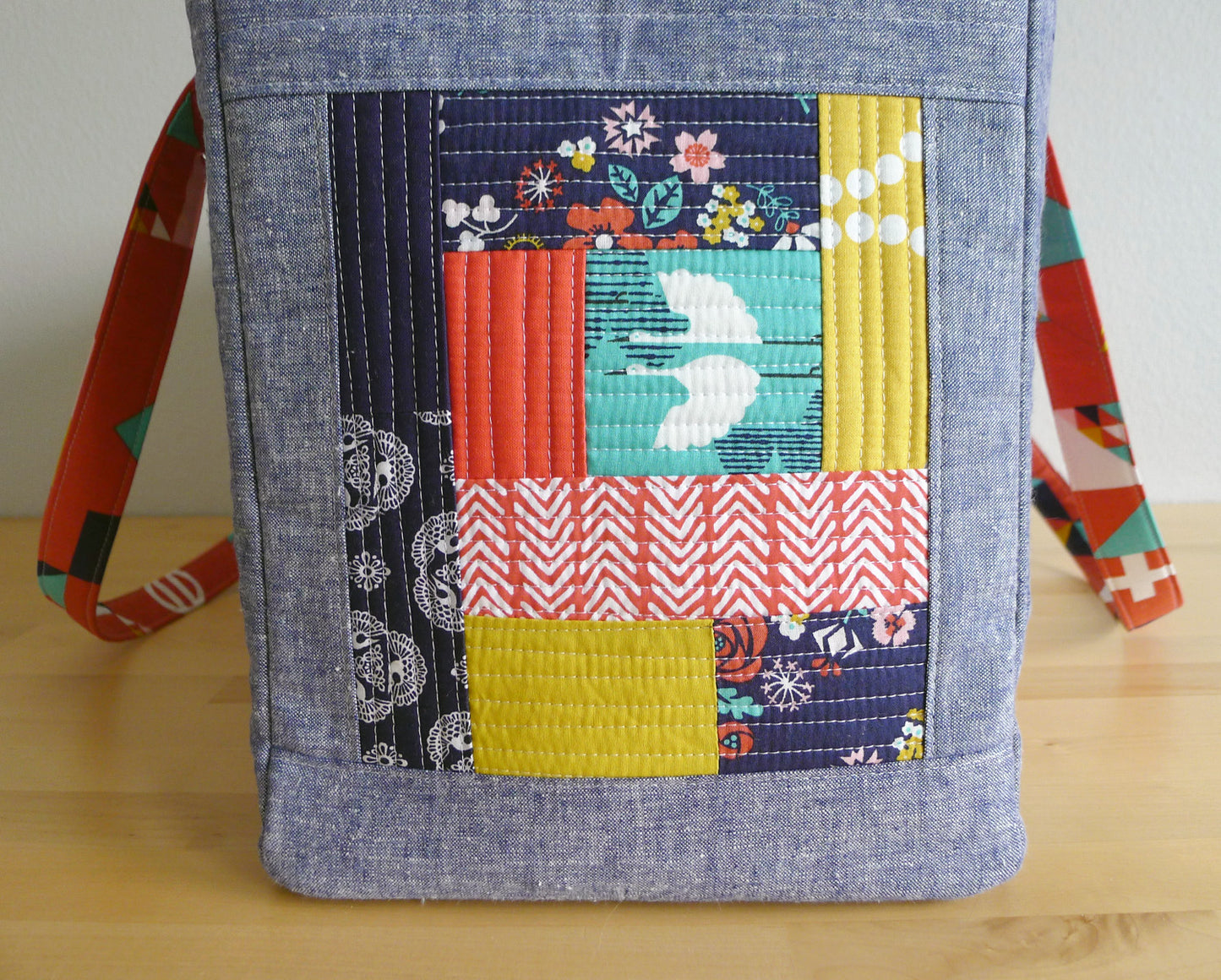 SEWING CIRCLE TOTE - PDF sewing pattern