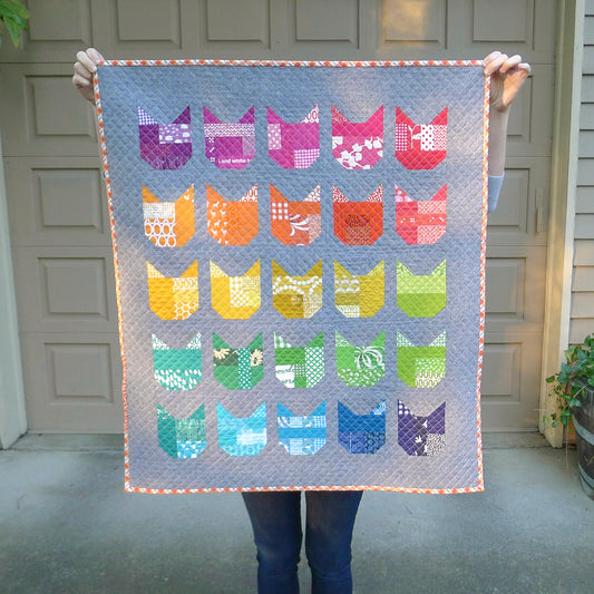 THE CAT - PDF quilt pattern